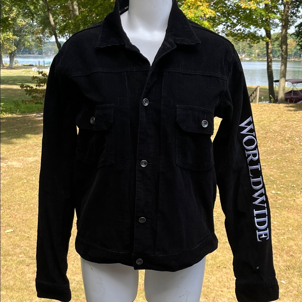HUF Worldwide cotton corduroy workwear-inspired jacket